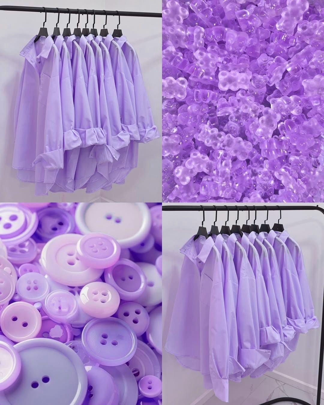 Lilac Button Down Shirt