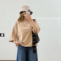 Beige Oversized Tee