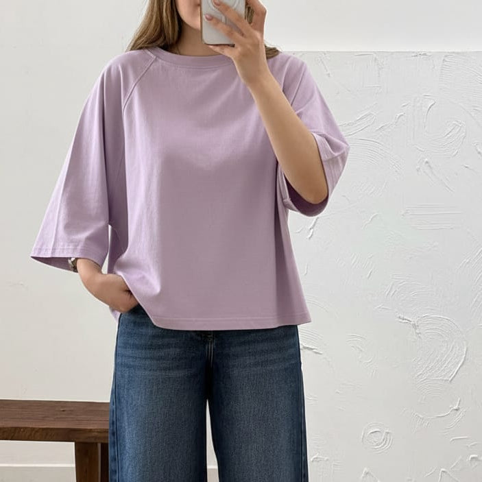Lilac Oversized Tee