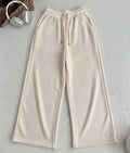 Beige Flapper Trouser