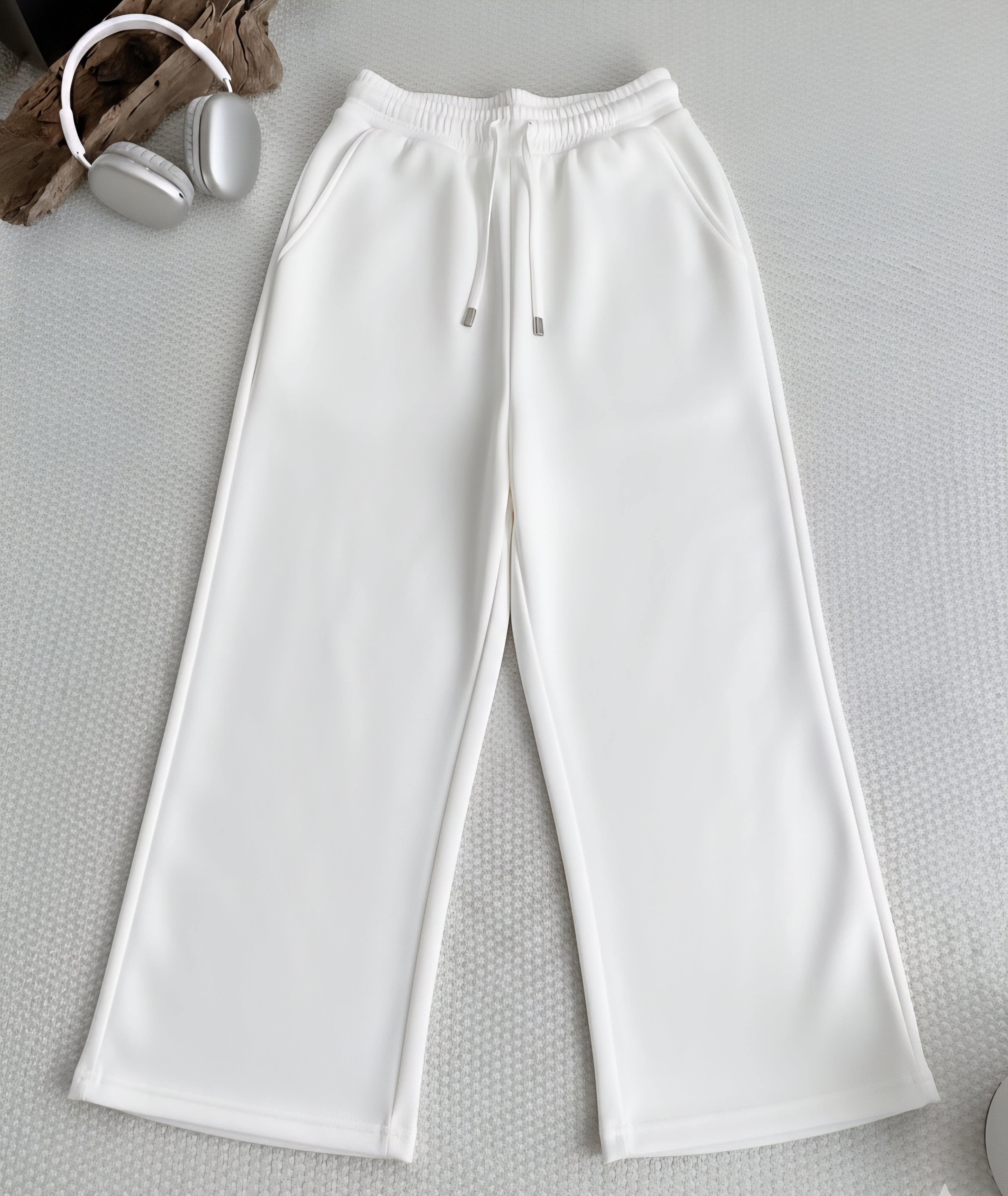 White Flapper Trouser