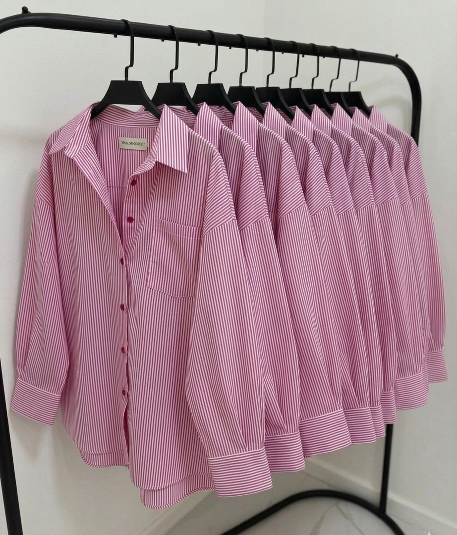 Pink Lining Button Down Shirt
