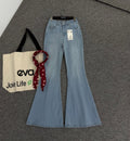 Ice Blue Bell Bottoms Jeans