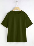 Olive Green T Shirt