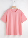 Light Coral Pink T Shirt
