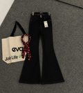 Black Bell Bottoms Jeans