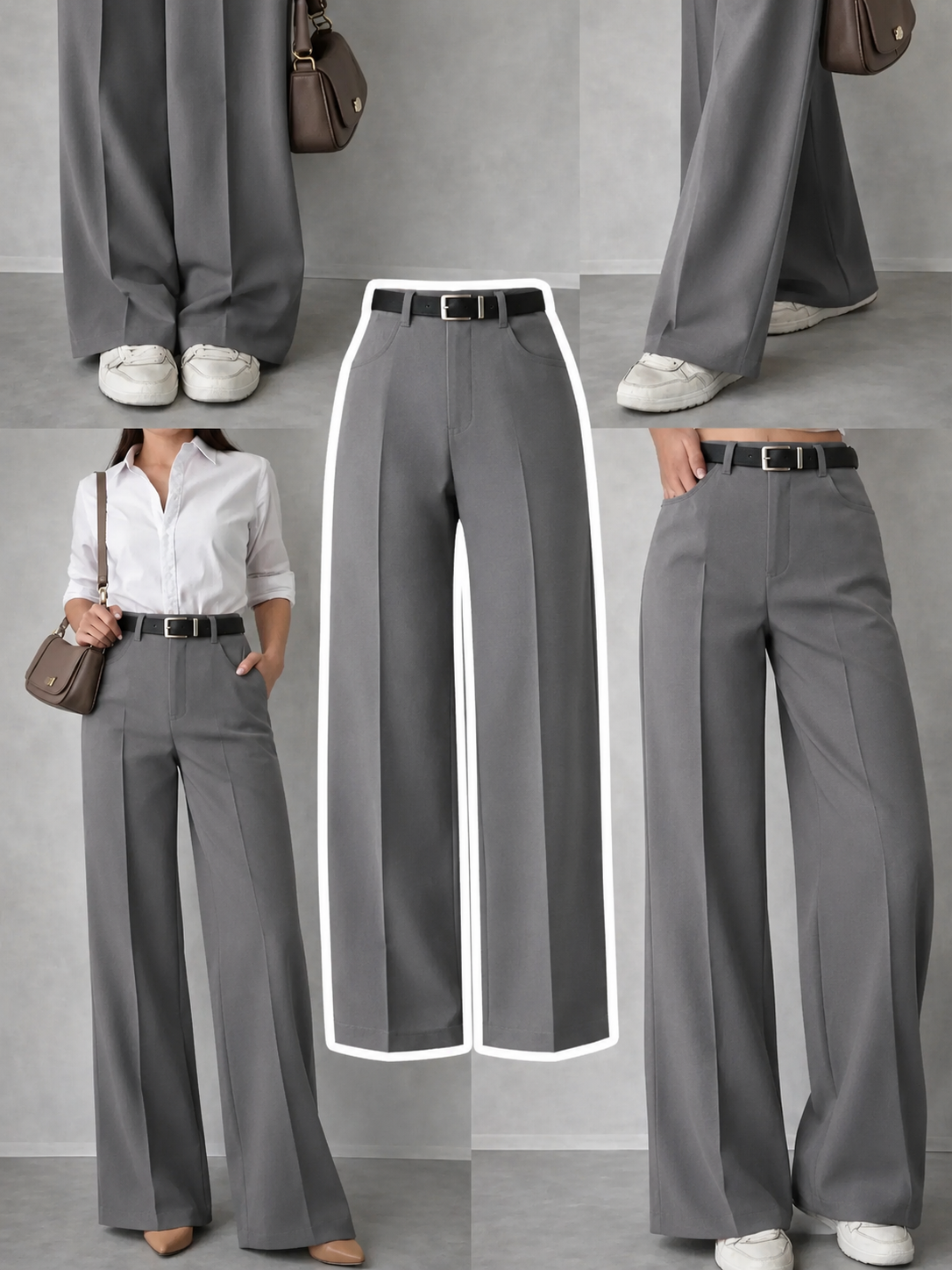 Grey Formal Pant