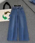Midblue Wide Leg Jeans