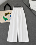 White Wide Leg Jeans