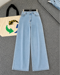 Ice Blue Wide Leg Jeans